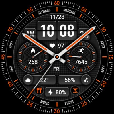 【ZKin】Page Turning Orange Android Screenshot