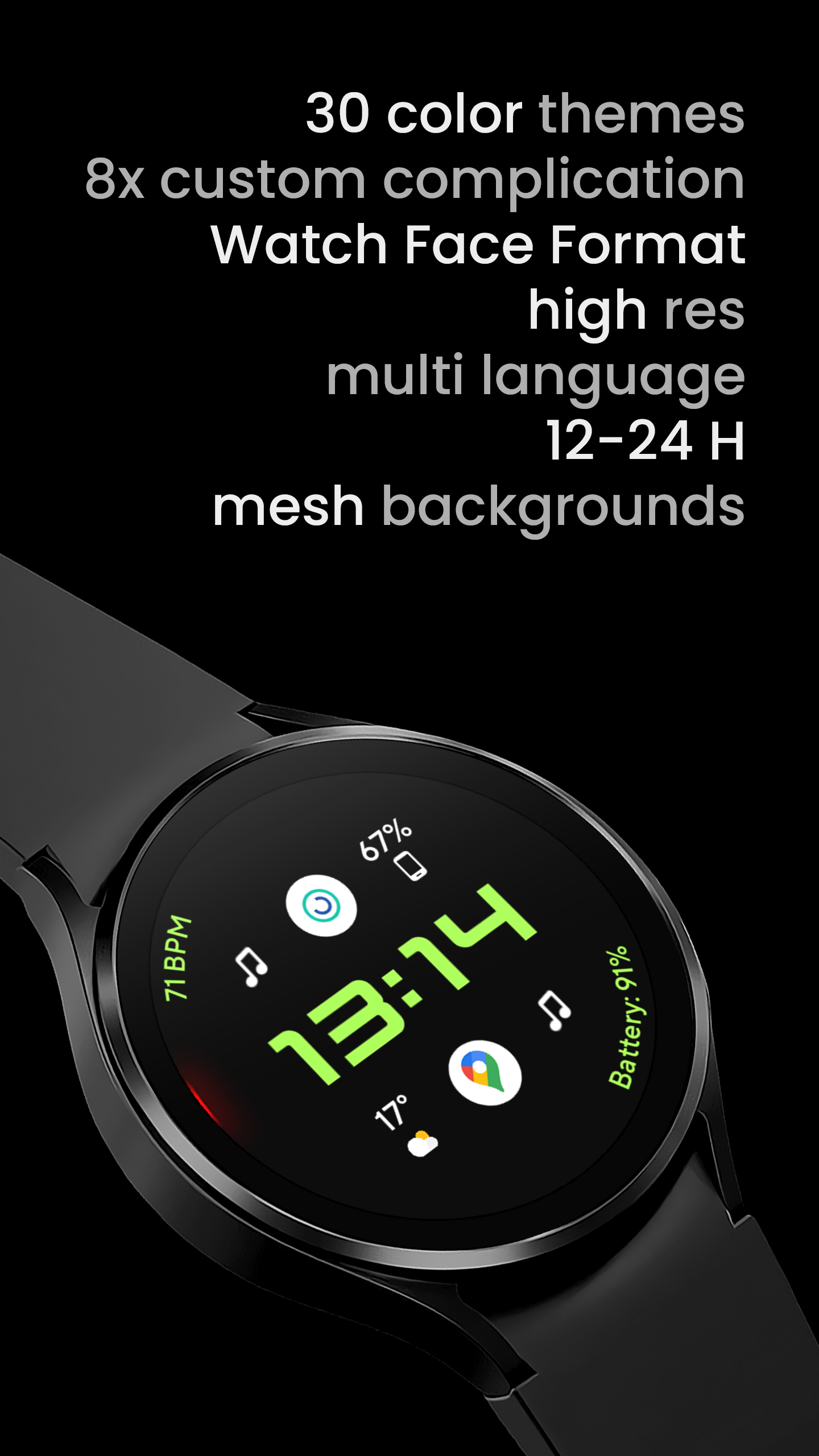 e-Sport: Watch face Android Screenshot 3