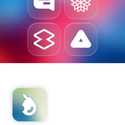 iGlass OS Icon Pack Android Screenshot 2