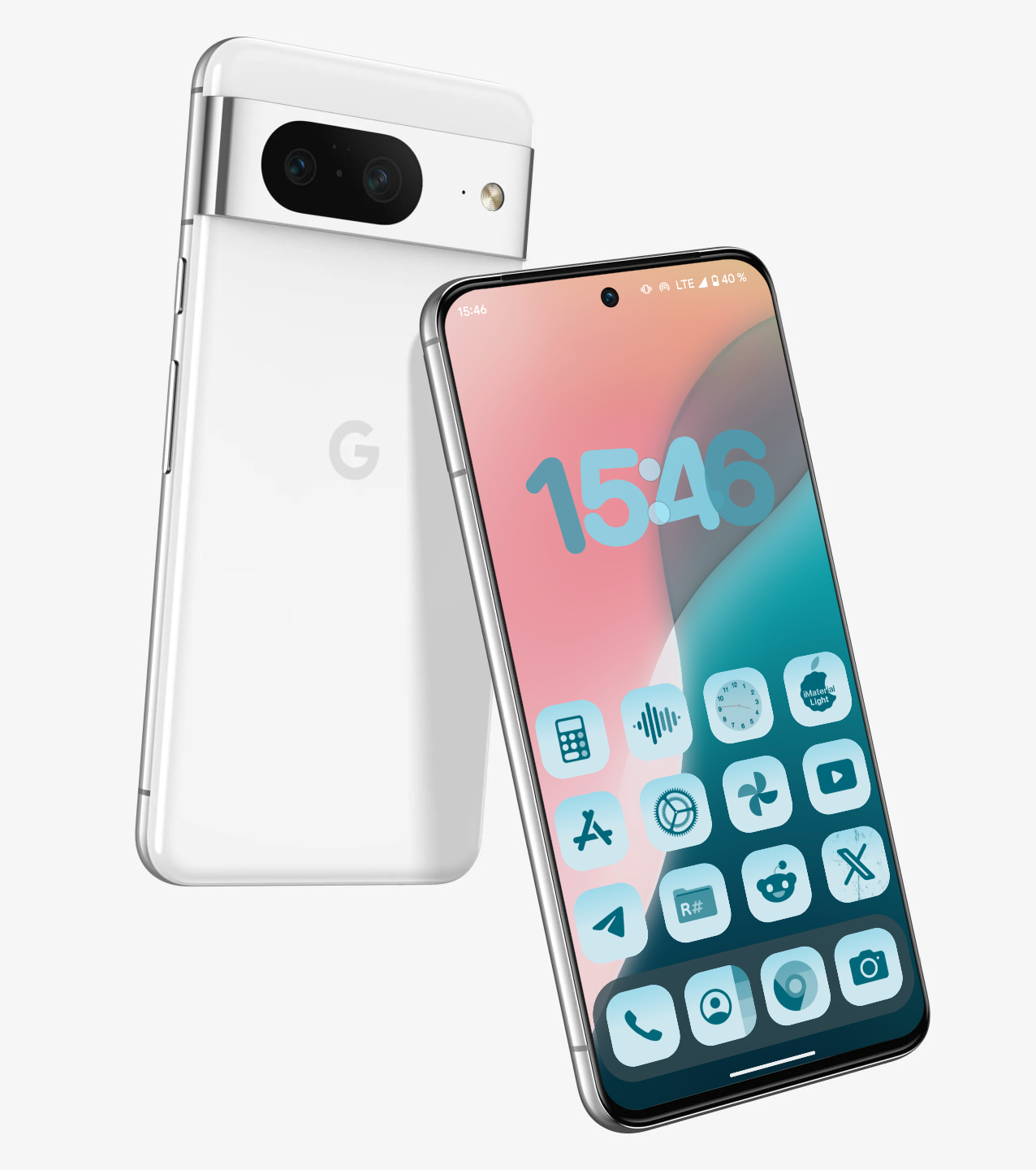 iMaterial Light Icon Pack Android Screenshot