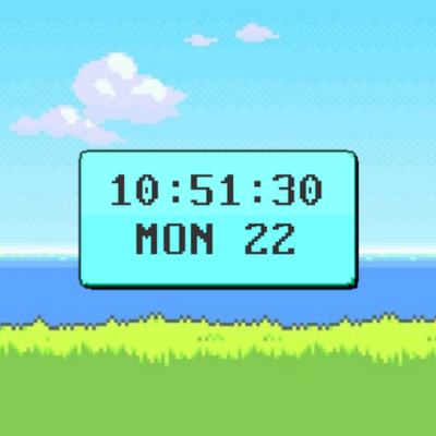 8 Bit Watch Face Android Screenshot