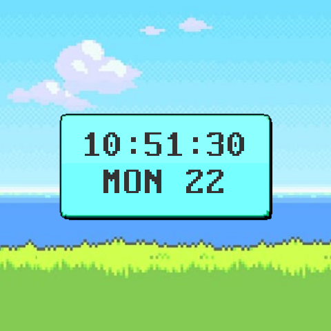 8 Bit Watch Face Android Screenshot 2