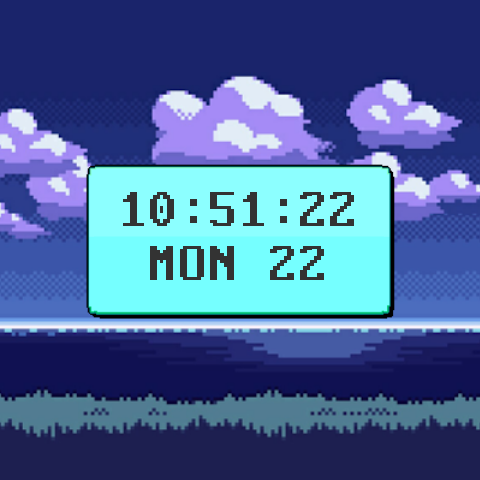 8 Bit Watch Face Android Screenshot 3