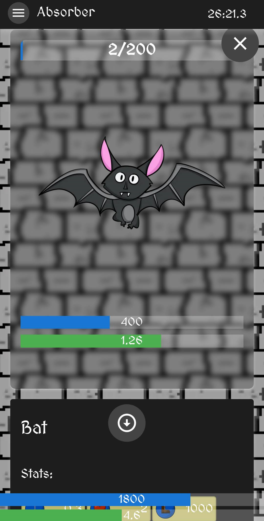 Absorber Android Screenshot 2