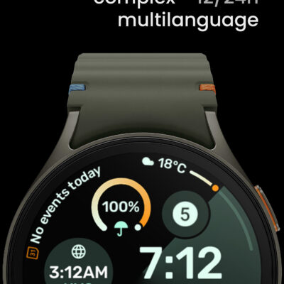 Adventurer Watch Face Android Screenshot 3