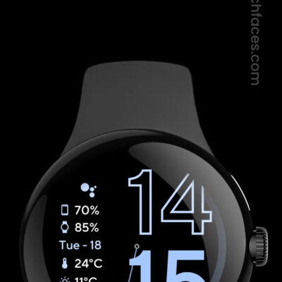 Alpine Watch Face Android Screenshot