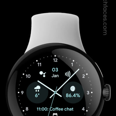 Analog PRO: Watch face Android Screenshot 2