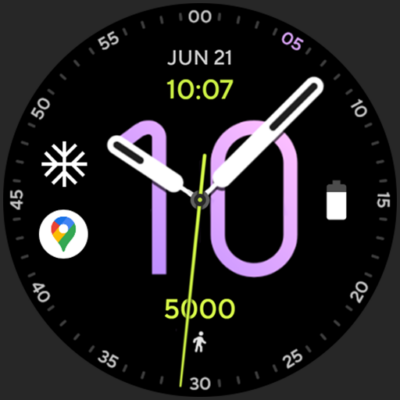Anjuna Watch Face Android Screenshot