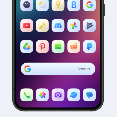 Ares Light: Pastel Icon Pack Android Screenshot 3