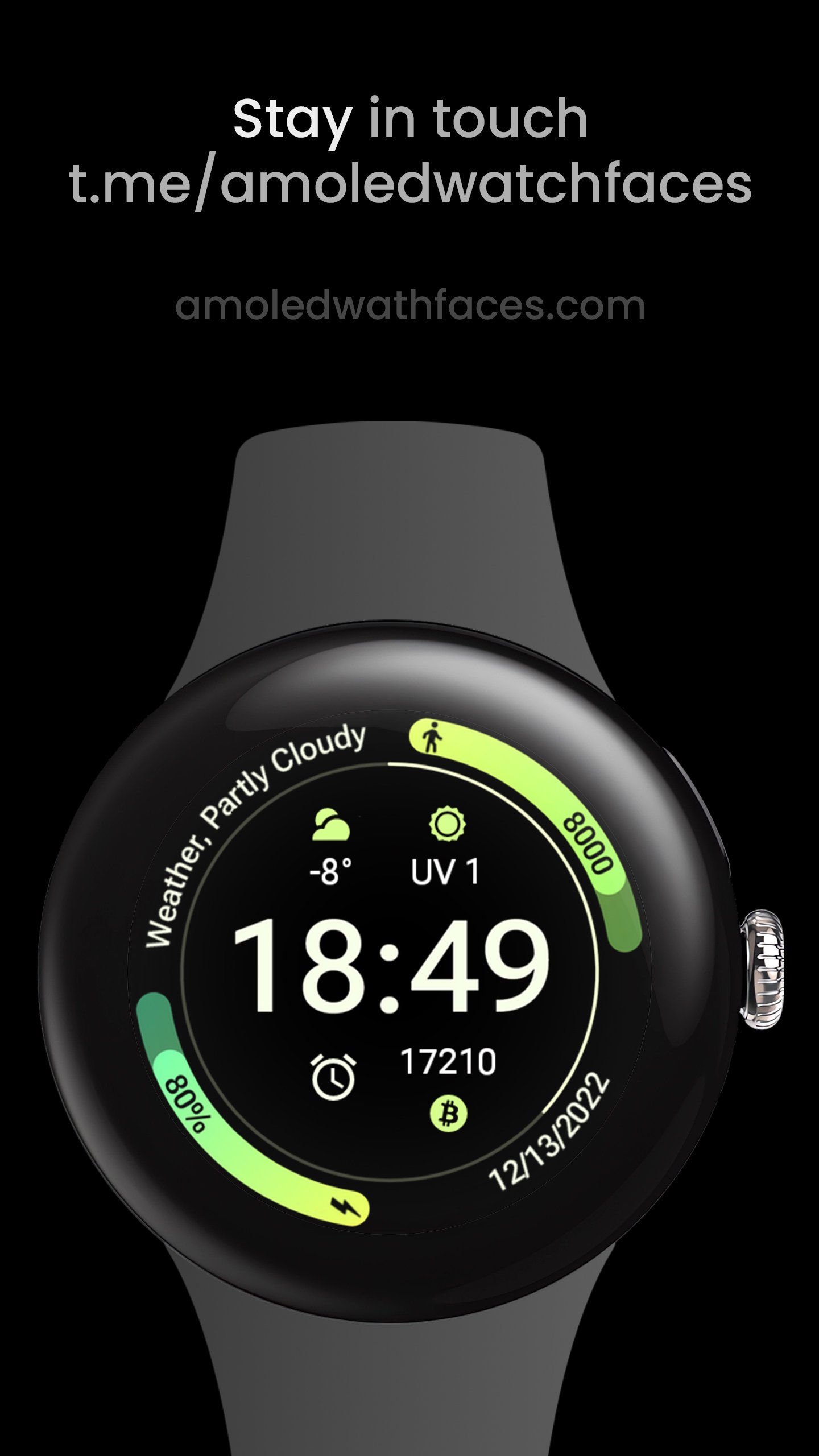 Athlete 2: Watch face Android Screenshot 4