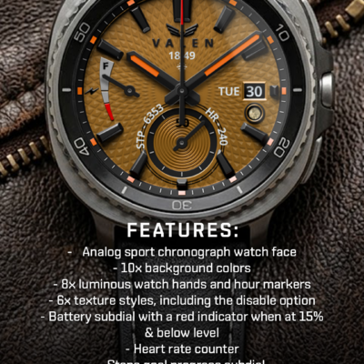 BLZ VALEN - Analog Watch Face Android Screenshot 2