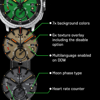 BLZ VALEN - Analog Watch Face Android Screenshot 4