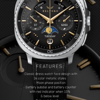 Ballozi BELVORO Classic Face Android Screenshot 2