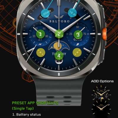 Ballozi BELVORO Classic Face Android Screenshot 3