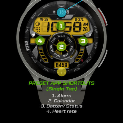 Ballozi SIGNO - Digital Face Android Screenshot 2