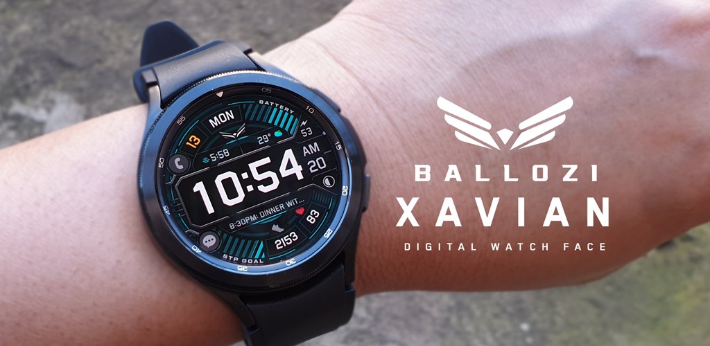 Ballozi XAVIAN - Digital Face Android Screenshot