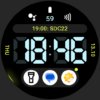 Big Digital: Watch face Android Screenshot