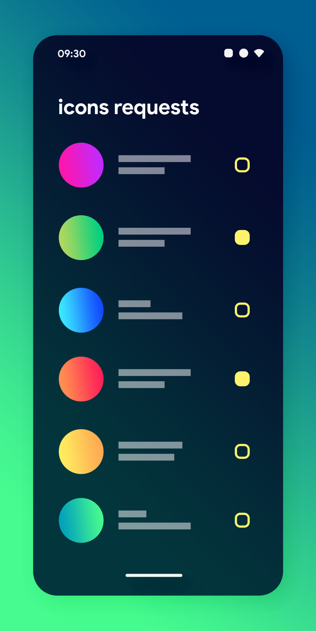 Bladient Icon Pack iOS Style Android Screenshot 4