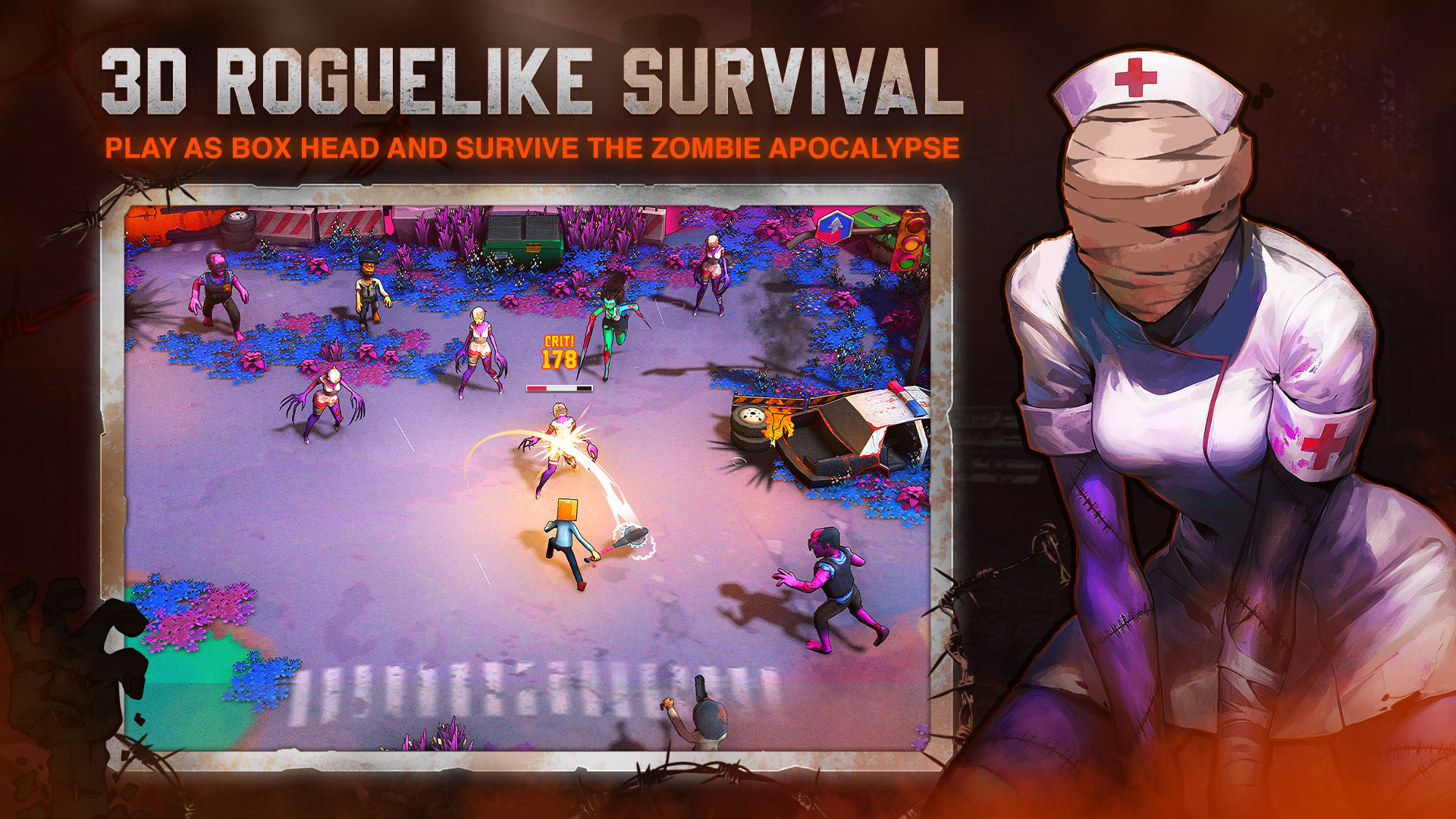 Box Head: Roguelike Premium Android Screenshot