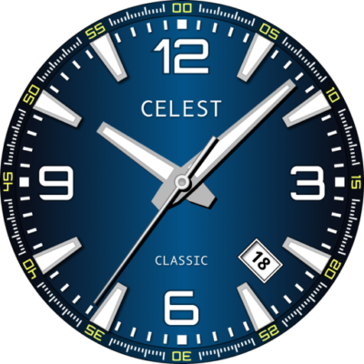 CELEST1710 Analog Watch Android Screenshot