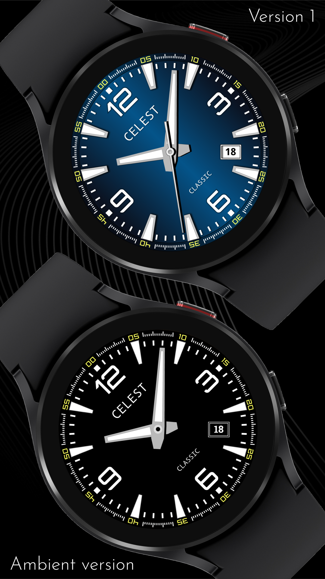 CELEST1710 Analog Watch Android Screenshot 3