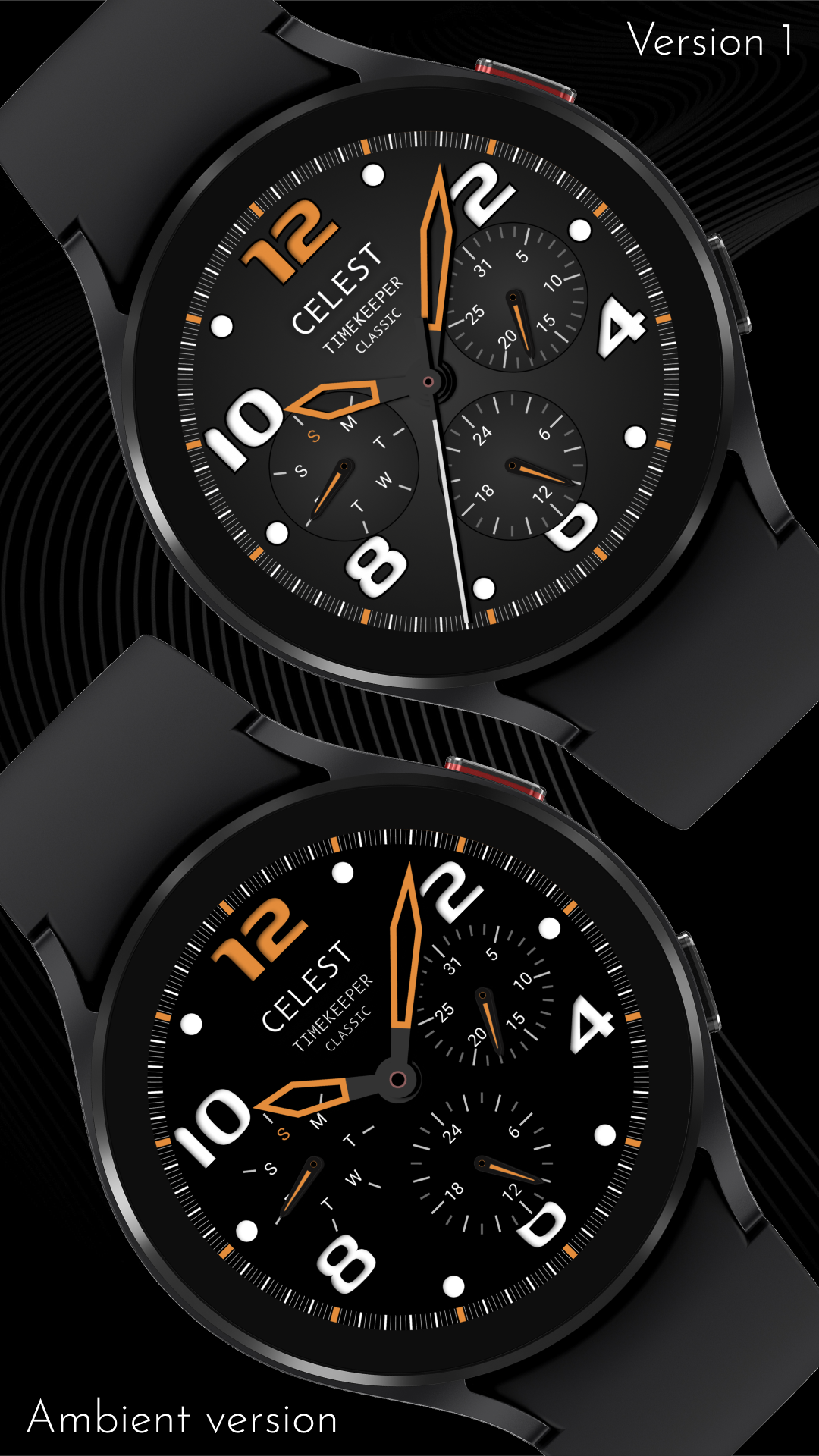 CELEST1760 Analog Watch Android Screenshot 3