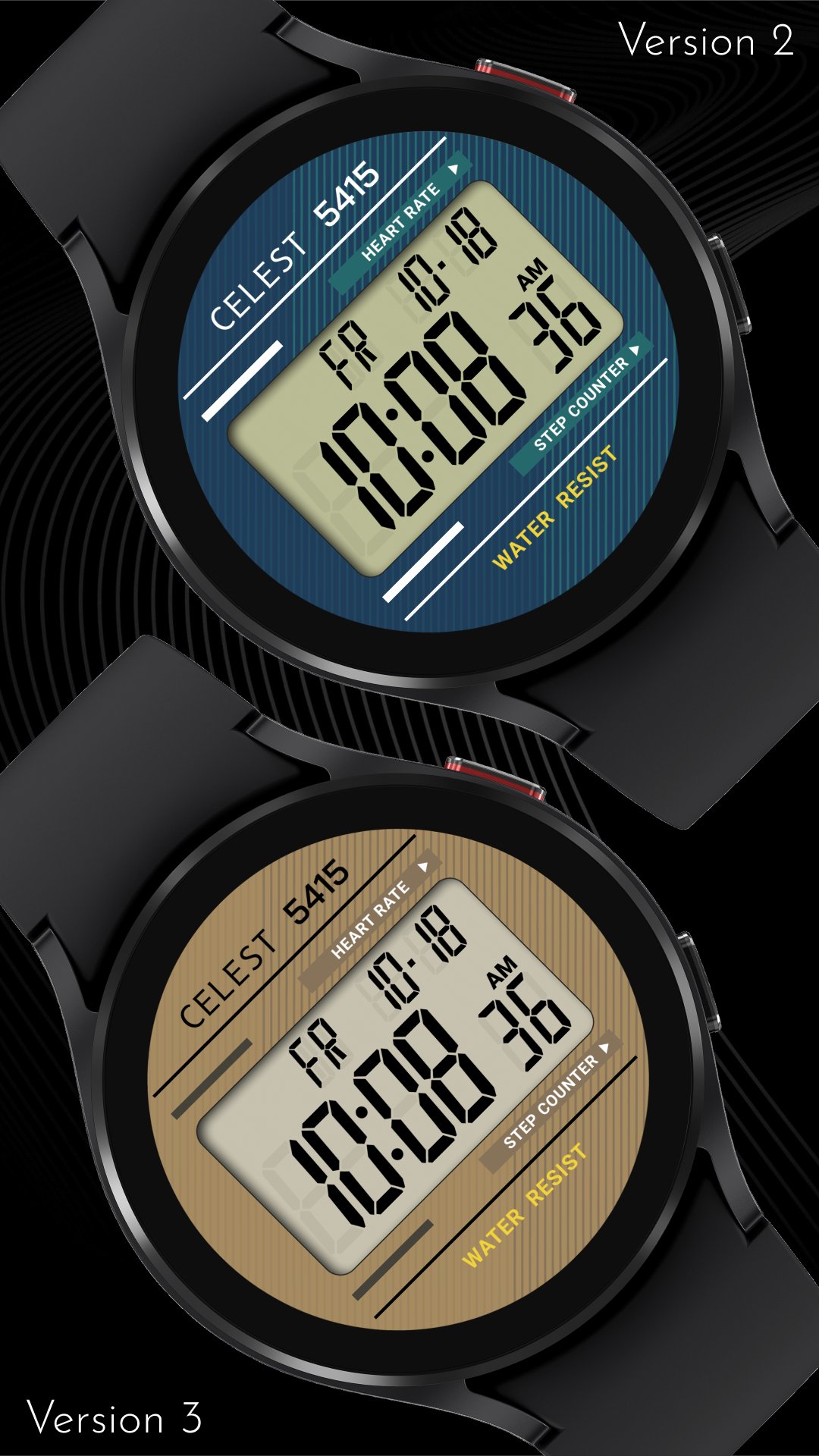 CELEST5415 Retro Digital Watch Android Screenshot 3