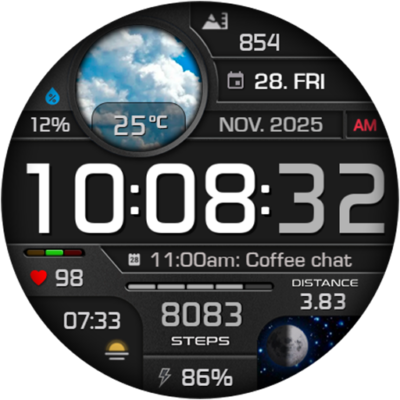 CFS140 Fusion Display Android Screenshot