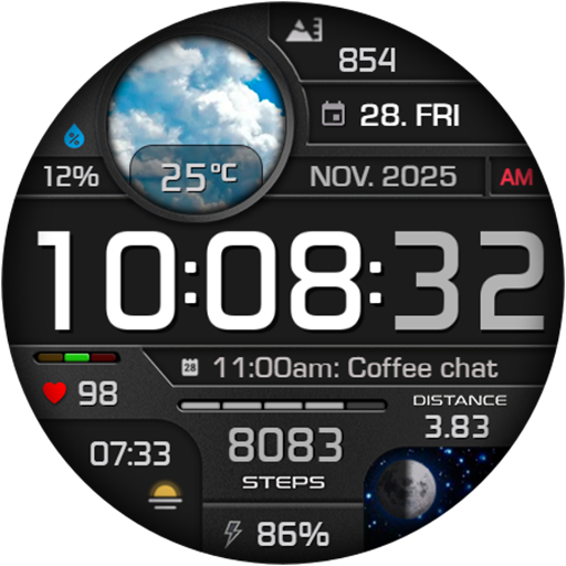 CFS140 Fusion Display Android Screenshot