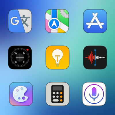 CRiOS HD - Icon Pack Android Screenshot 4