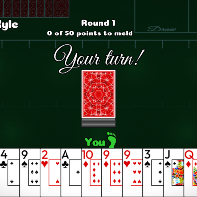 Canasta Hand and Foot Android Screenshot 2