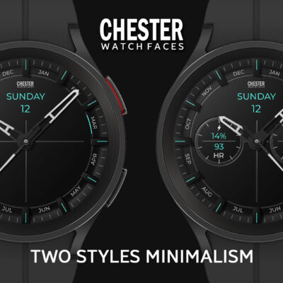 Chester Modern watch face Android Screenshot 4