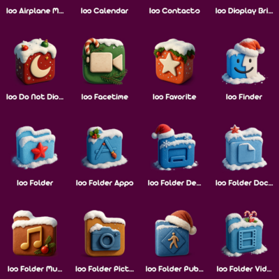 Christmas Fun Icon Pack Android Screenshot 4