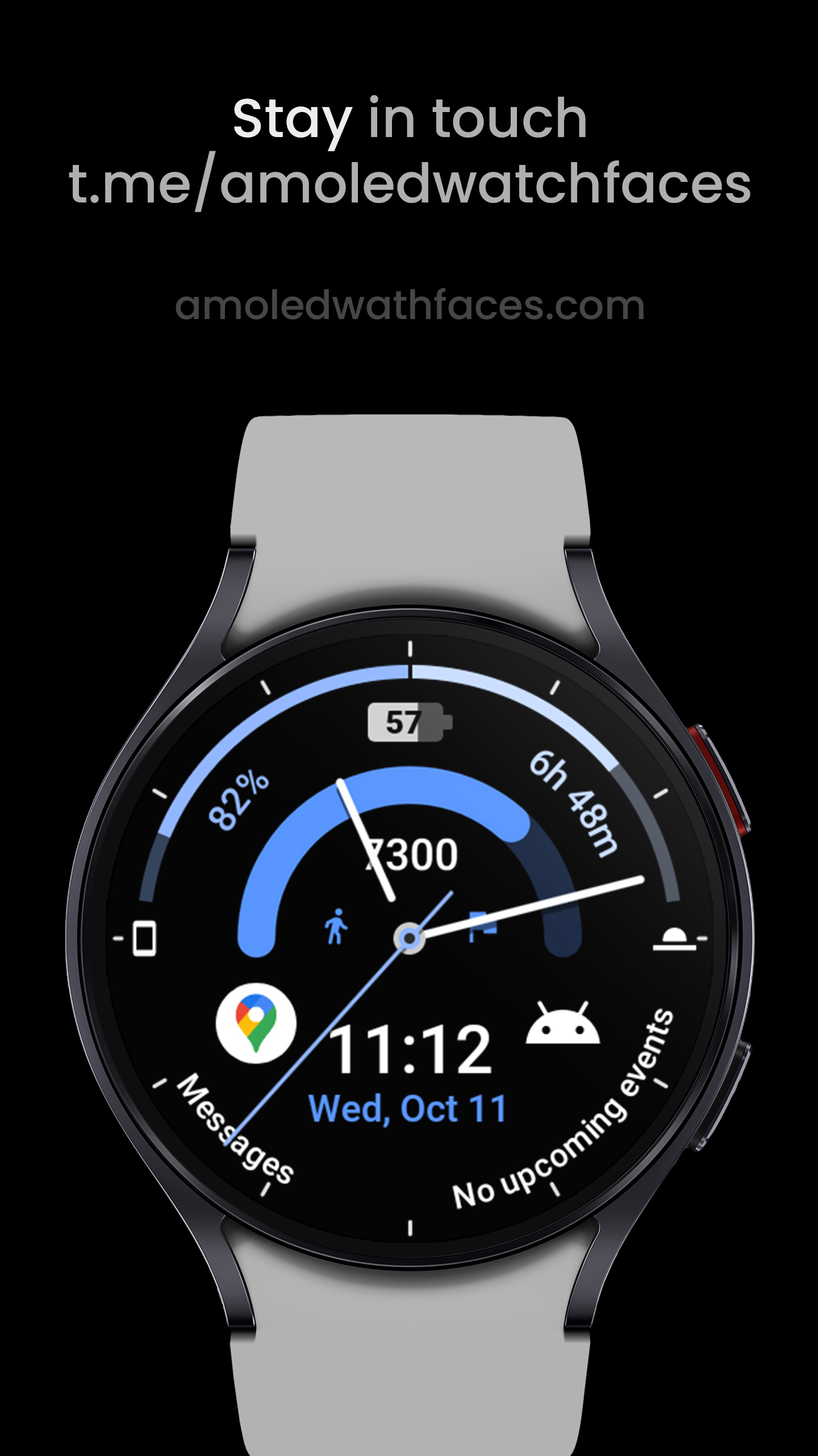 Chrono Watch Face Android Screenshot 4