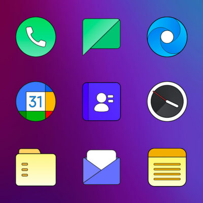 Color OS - Icon Pack Android Screenshot 3