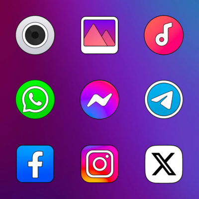Color OS - Icon Pack Android Screenshot 4