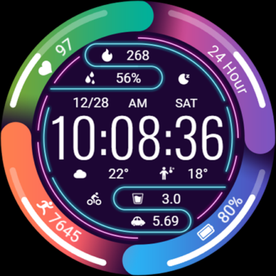 Colorful Ring ZKin Watch Android Screenshot
