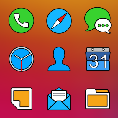 Crispy HD - Icon Pack Android Screenshot 2