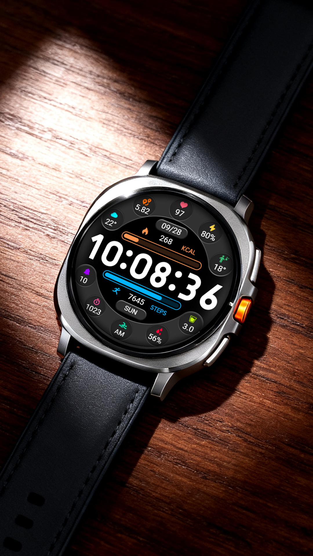 【Custom】Text Clock Component Android Screenshot 2