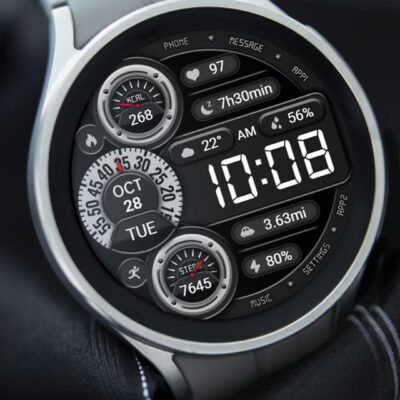 【Customize】Turntable Clock Android Screenshot 3