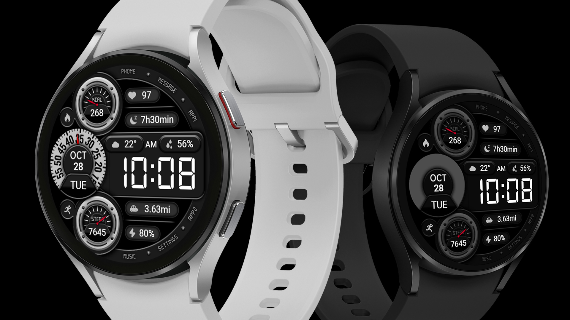 【Customize】Turntable Clock Android Screenshot 4