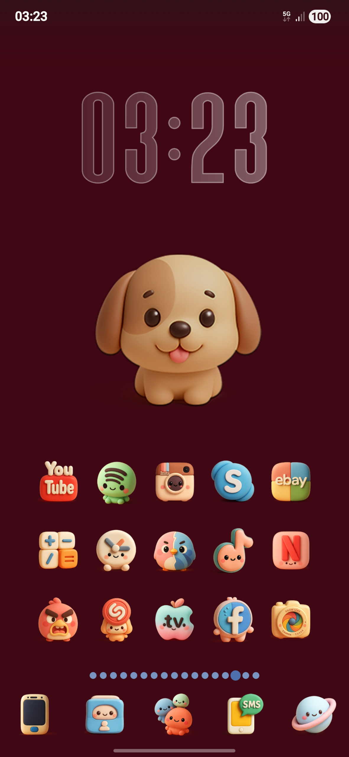 Cuties - Icon Pack Android Screenshot 2