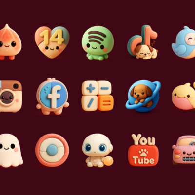Cuties - Icon Pack Android Screenshot 4