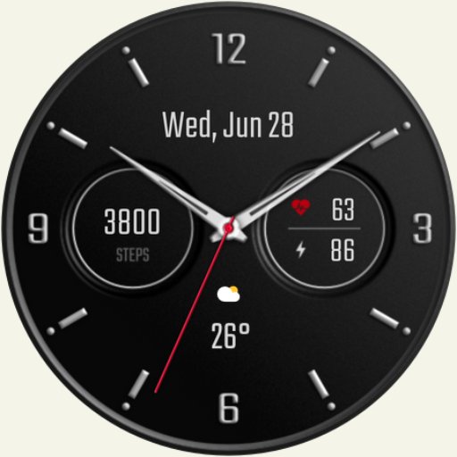DADAM58: Classic Watch Face Android Screenshot