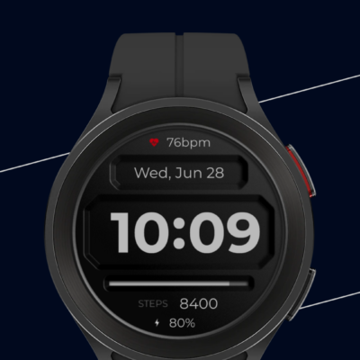 DADAM59: Digital Watch Face Android Screenshot 2