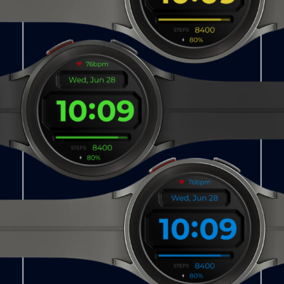 DADAM59: Digital Watch Face Android Screenshot 3