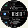 DADAM62: Smart Digi Watch Face Android Screenshot