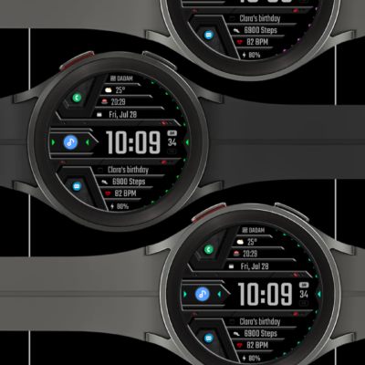DADAM62: Smart Digi Watch Face Android Screenshot 3