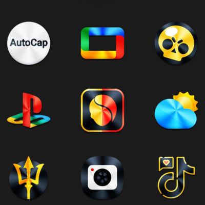 Darko Metal Icon Pack Android Screenshot 2