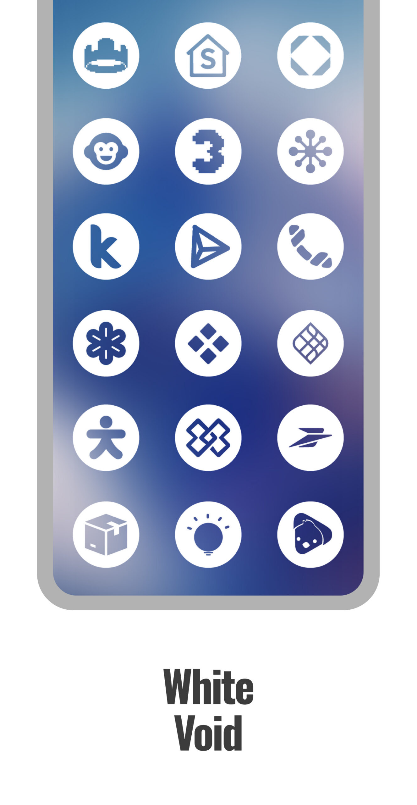 Deep Void Icon Pack Android Screenshot 4